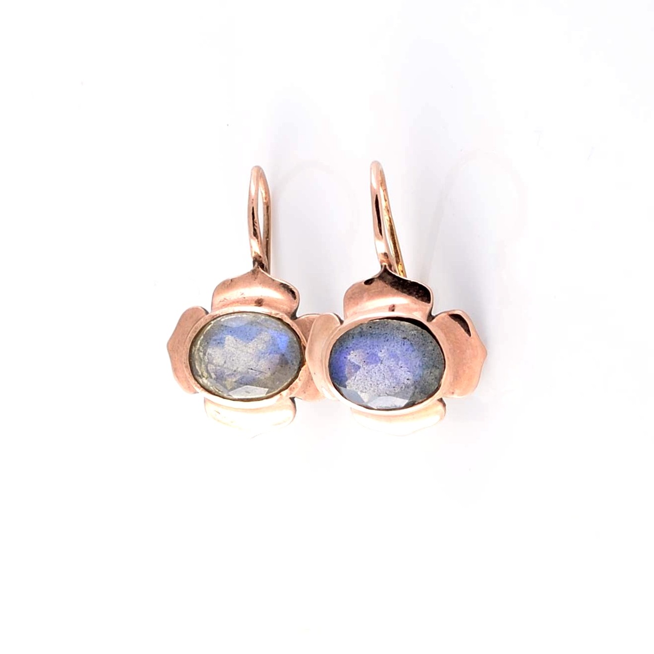 Labradorite Gold earrings
