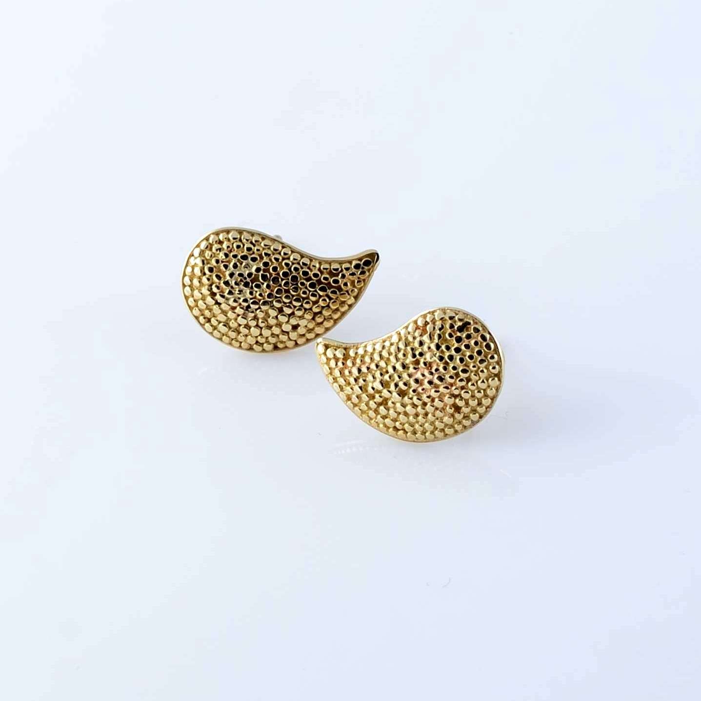 Gold earrings Moon